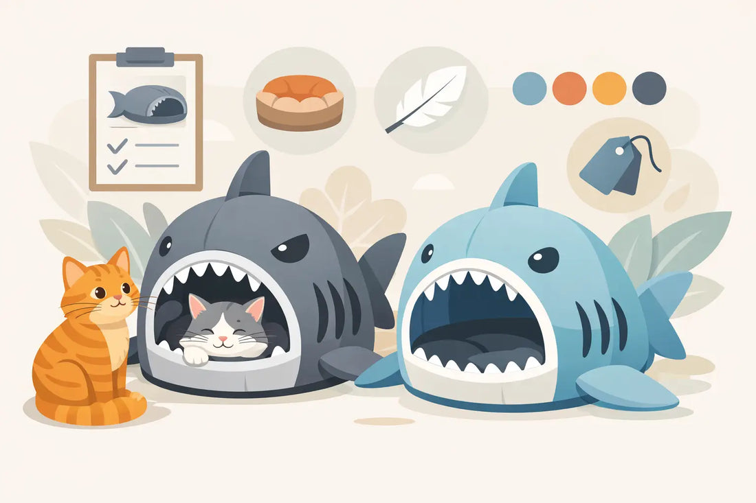 How to Choose a Shark Shaped Cat Bed for Cats