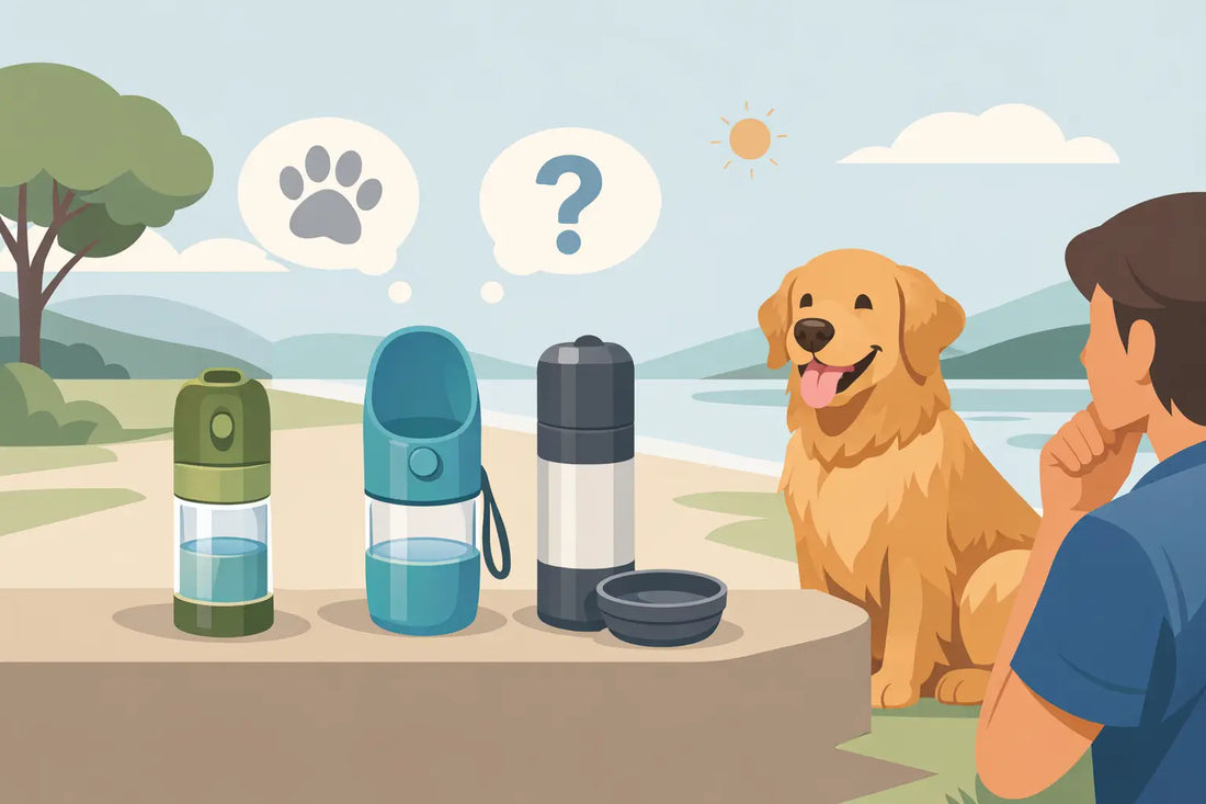 How to Choose a Portable Dog Water Bottle