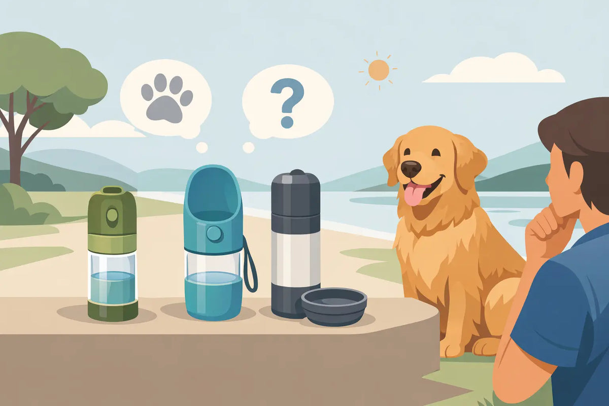 How to Choose a Portable Dog Water Bottle