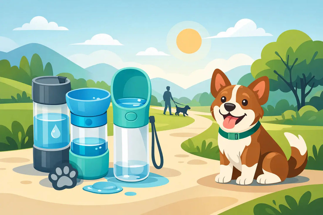Best Portable Dog Water Bottles for Walks