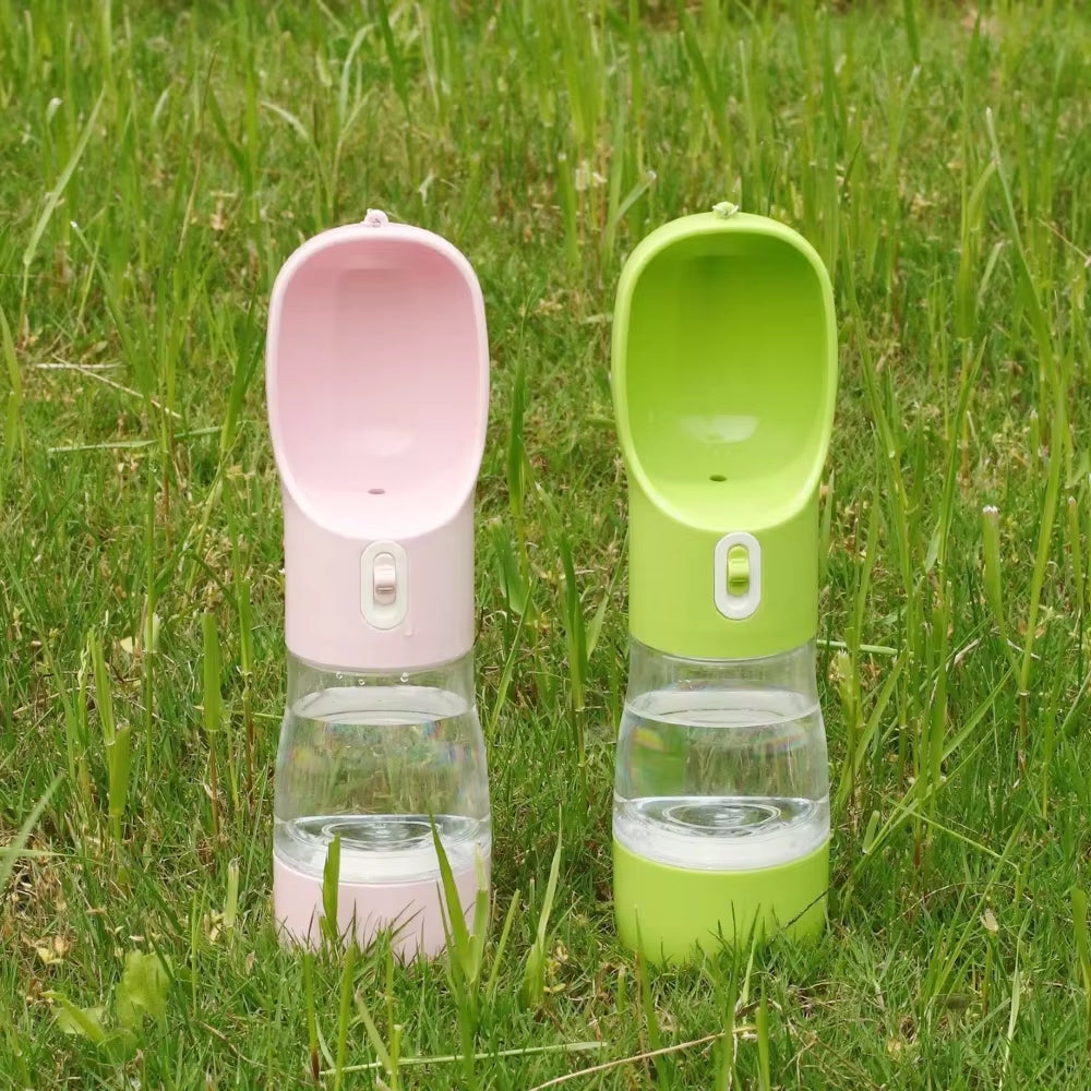 2In1 Portable Dog Water Bottle with Food Container for Large Small Pet Cat Water Feeder Bowl Water Dispenser Chihuahua Supplies