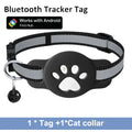 Bluetooth Tracker Compatible with Google Find My (Android Only), Tracker for Pets, Cat Location Tracker with Holder, Cat Collar