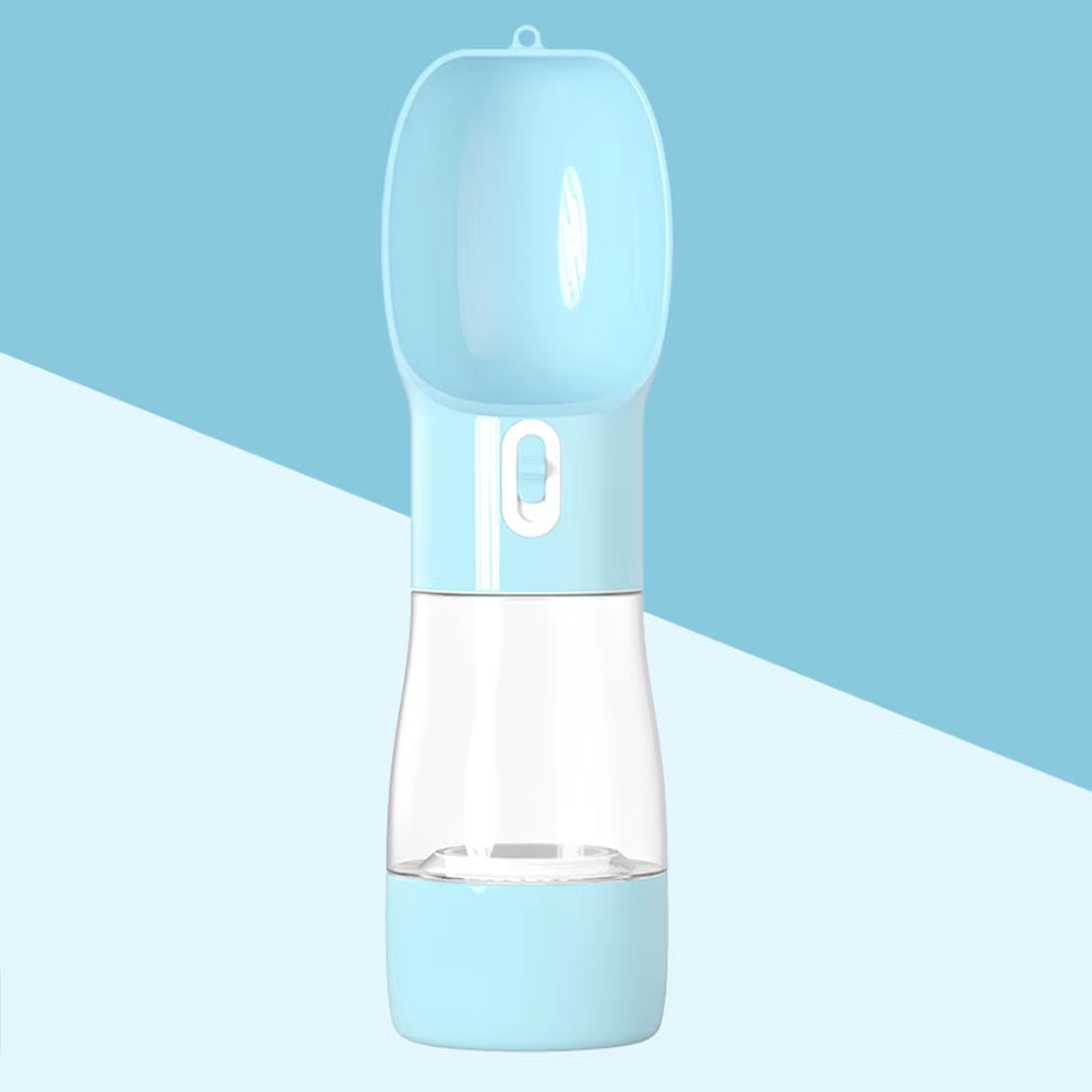 2In1 Portable Dog Water Bottle with Food Container for Large Small Pet Cat Water Feeder Bowl Water Dispenser Chihuahua Supplies