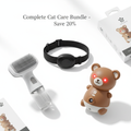Complete Cat Care Bundle - GPS Collar, Steam Brush & Laser Toy