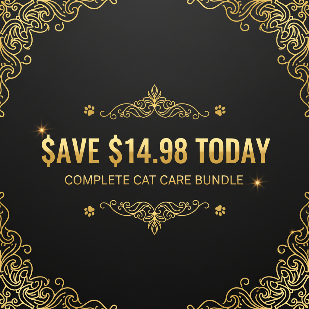Save $14.98 - Complete Cat Care Bundle